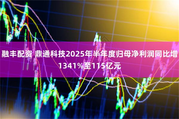 融丰配资 鼎通科技2025年半年度归母净利润同比增1341%至115亿元