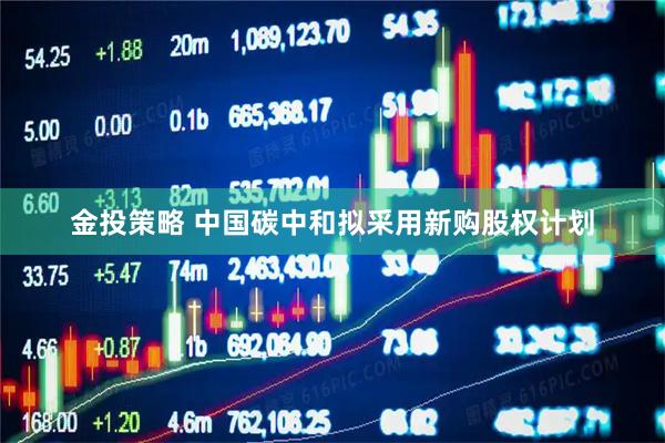 金投策略 中国碳中和拟采用新购股权计划